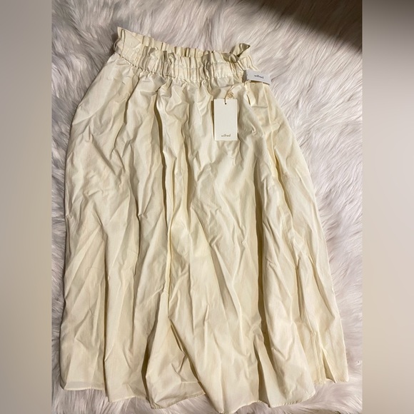 Cream white Wilfred long skirt - Picture 2 of 4
